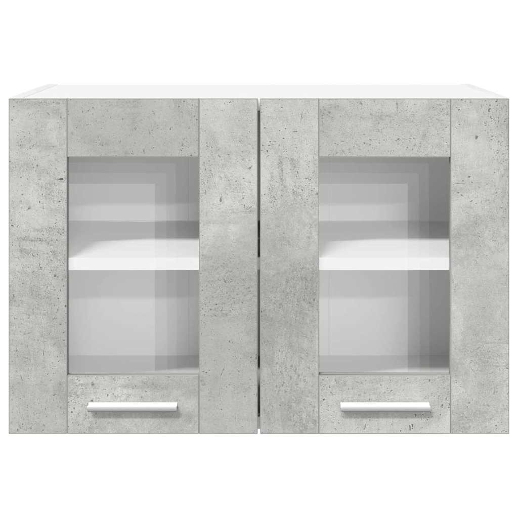 Hängeschrank Riga Beton Grau 60 x 31 x 40 cm Holzwerkstoff